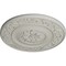 Ekena Millwork Milan Ceiling Medallion, Hand-Painted Pot of Cream, 47 5/8"OD x 2 3/4"P CM47MIPCF - alternate 3